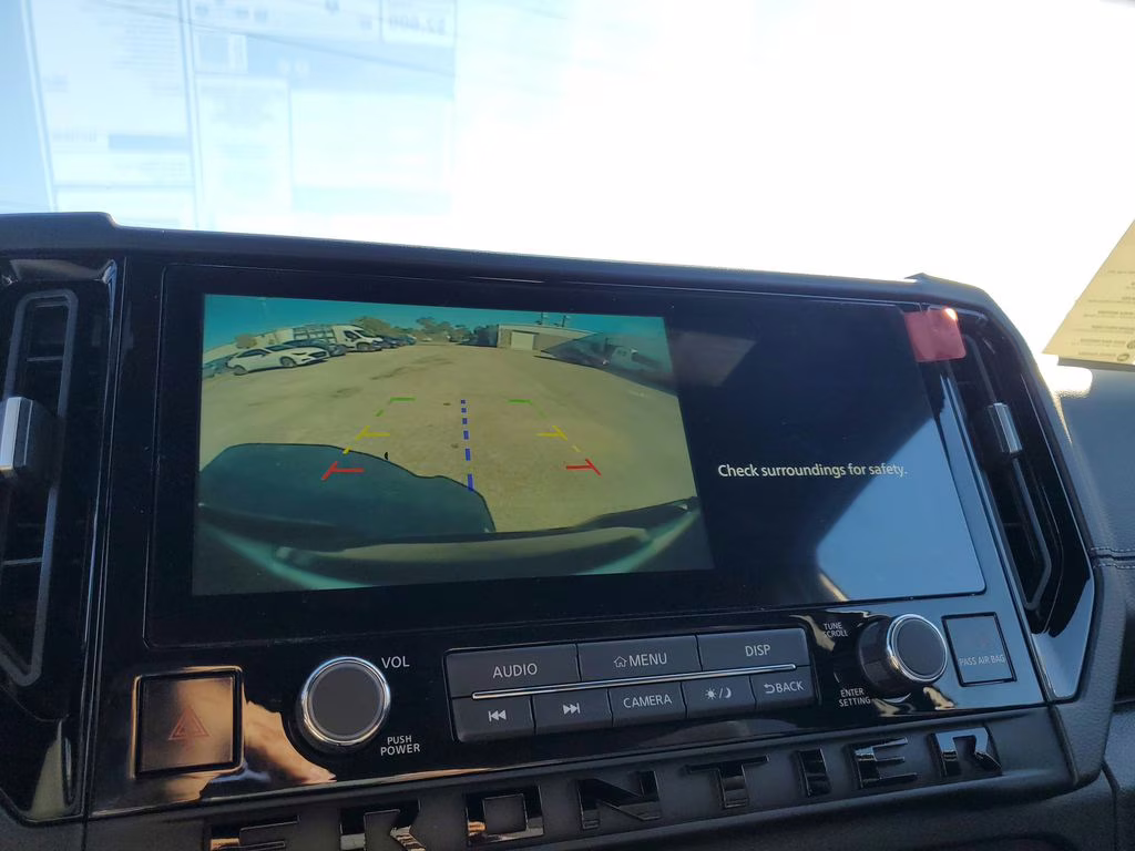 2026 Glacier White Nissan Frontier SV 4X4 Truck