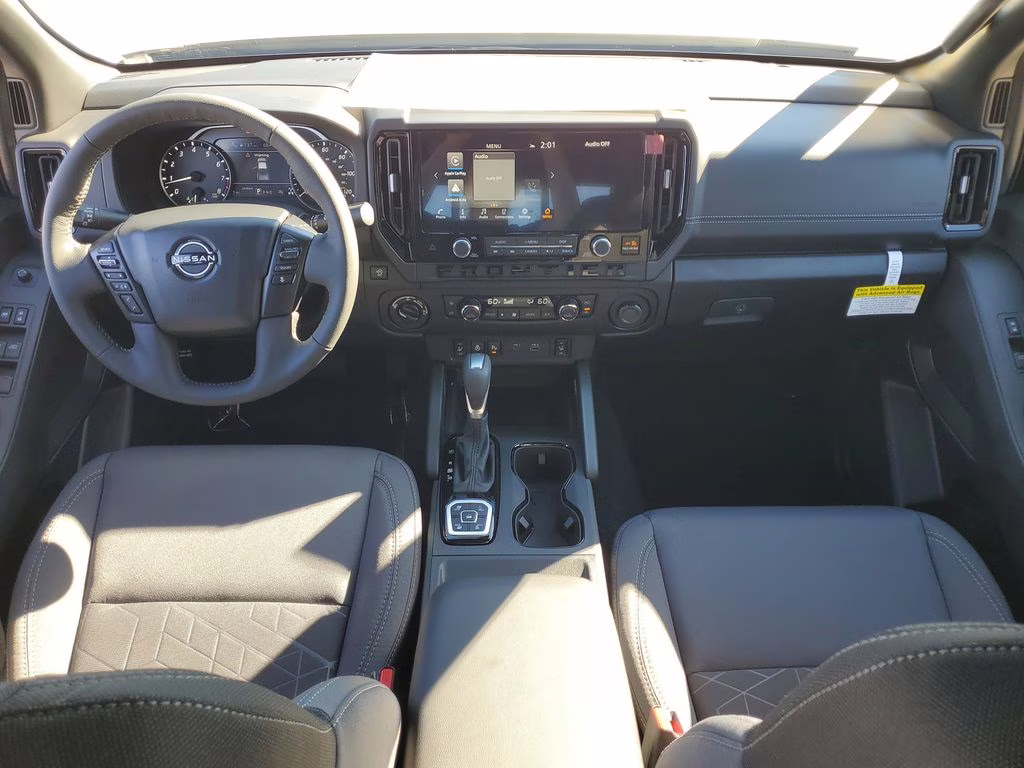 2026 Glacier White Nissan Frontier SV 4X4 Truck