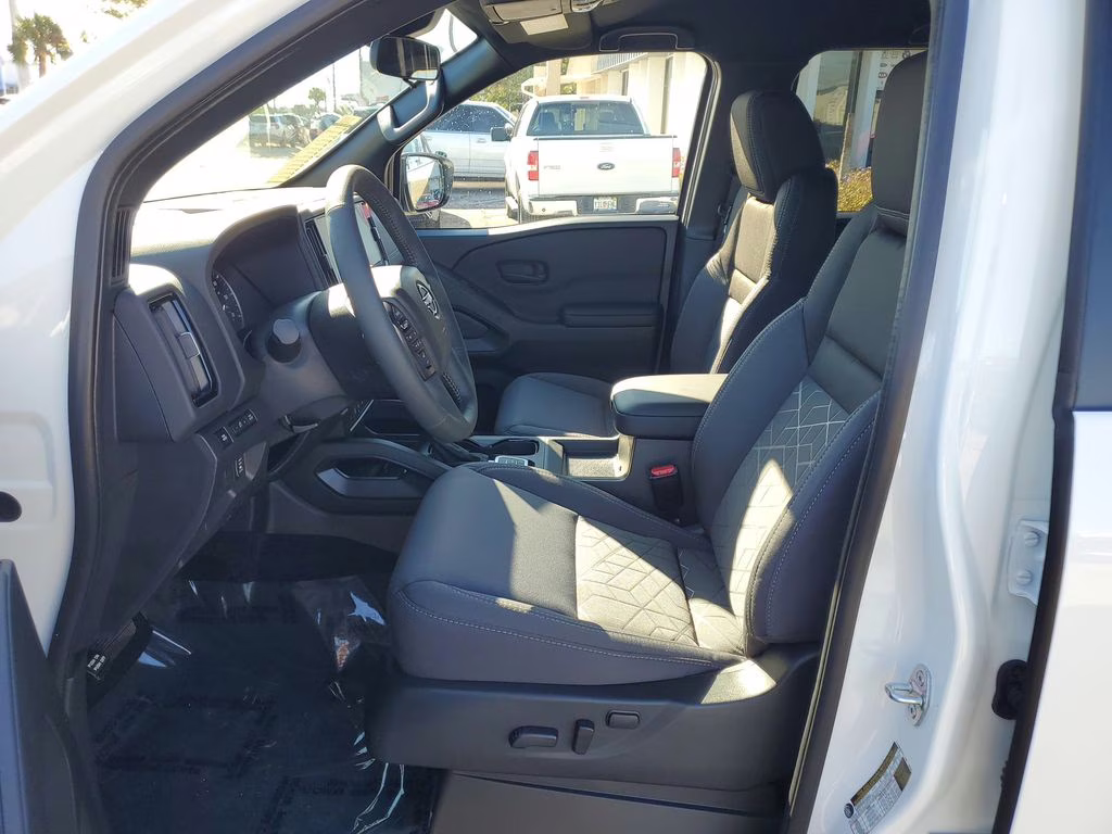 2026 Glacier White Nissan Frontier SV 4X4 Truck