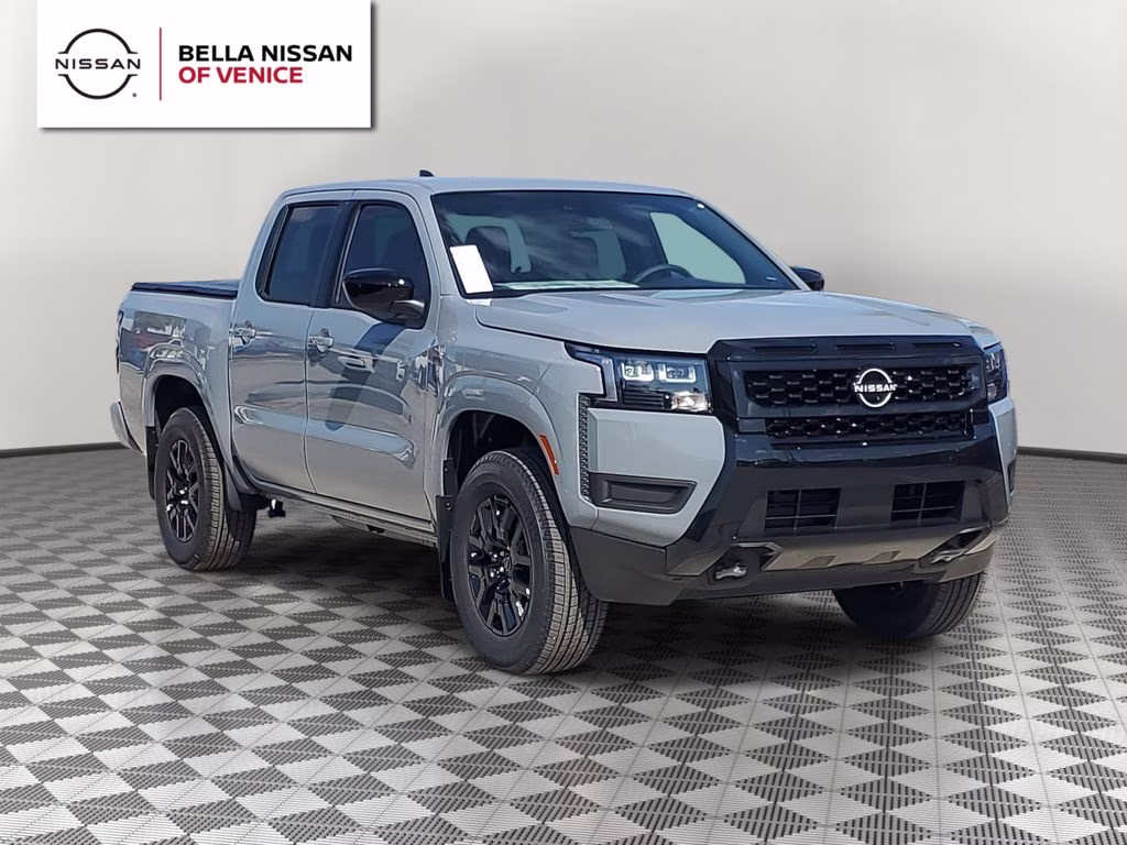 2026 Boulder Gray Pearl Nissan Frontier SV 4X4 Truck