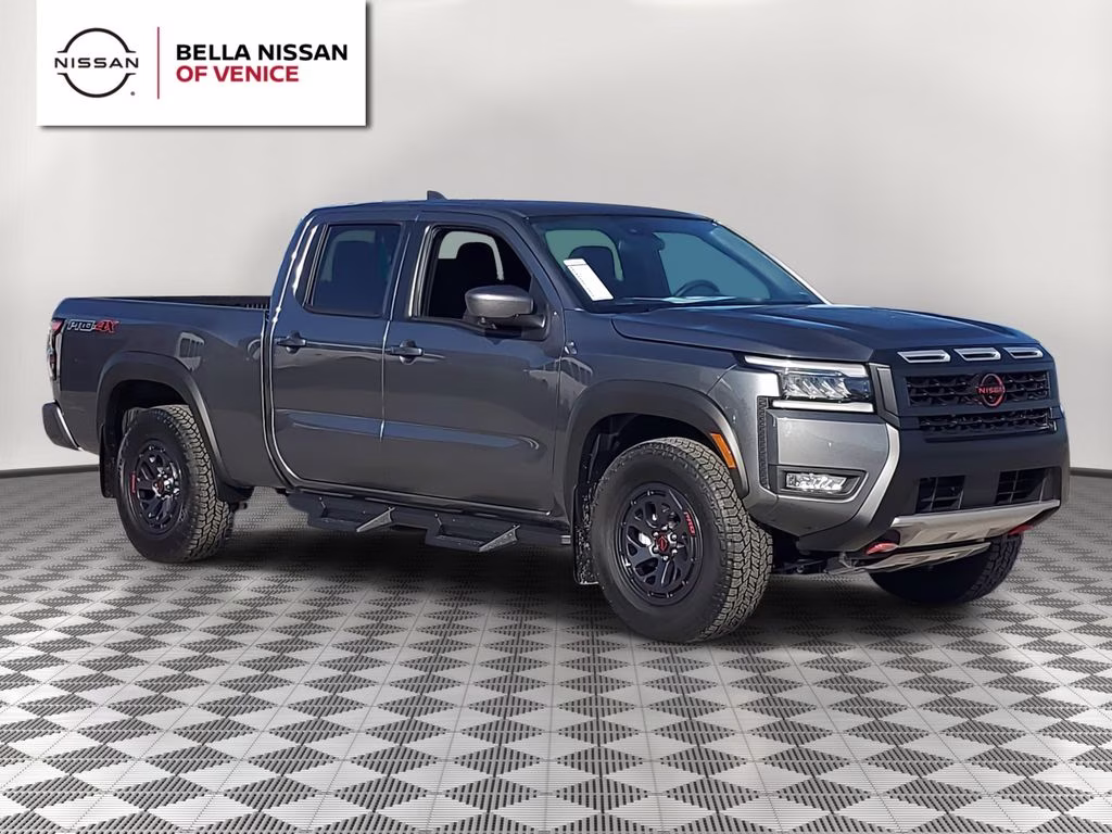 2026 Gun Metallic Nissan Frontier PRO-4X 4X4 Truck