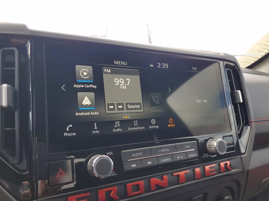 2026 Glacier White Nissan Frontier PRO-4X 4X4 Truck