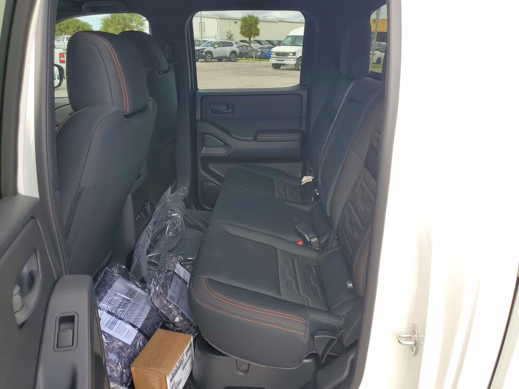 2026 Glacier White Nissan Frontier PRO-4X 4X4 Truck