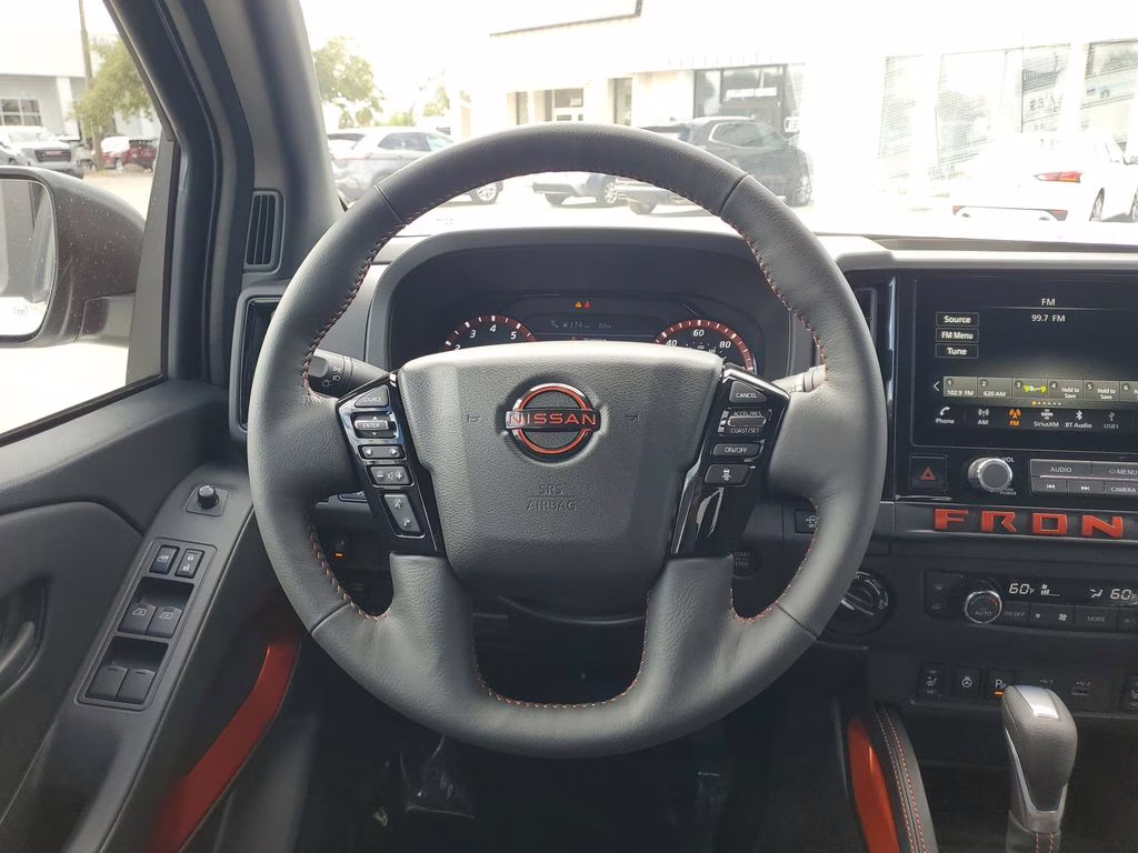 2026 Glacier White Nissan Frontier PRO-4X 4X4 Truck