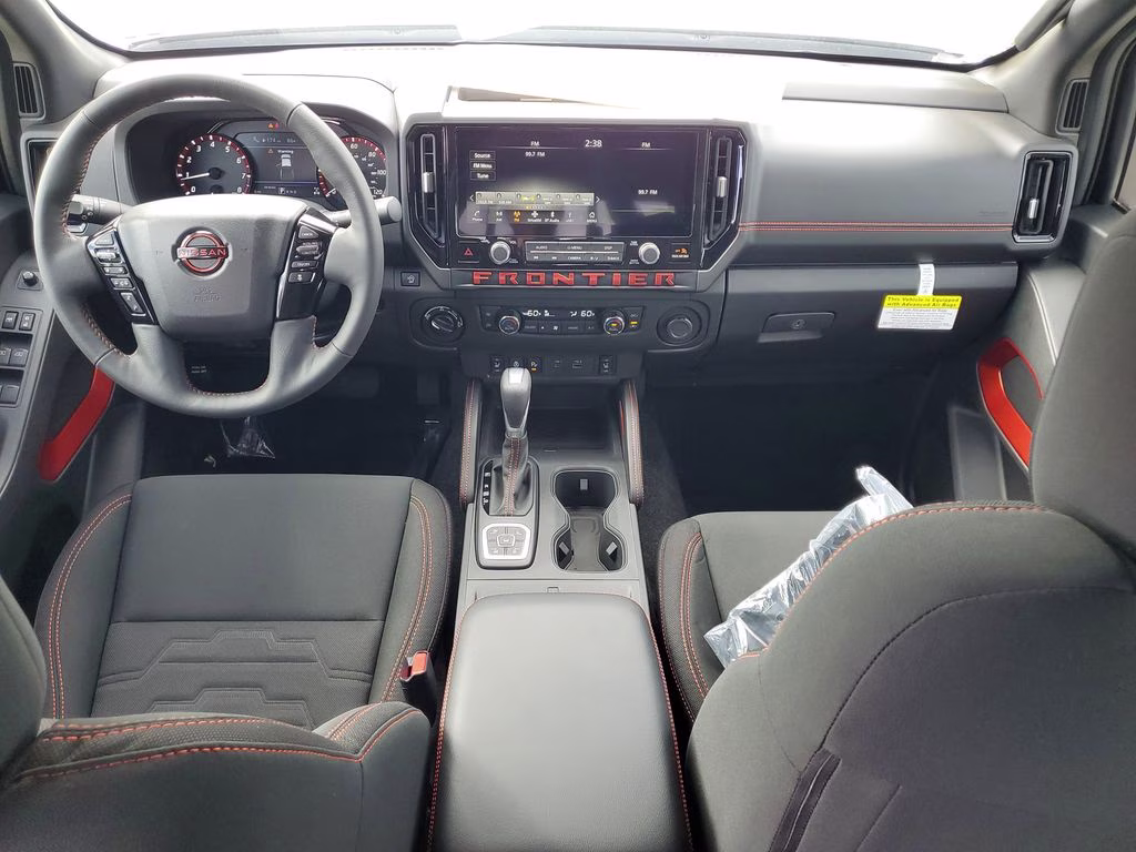 2026 Glacier White Nissan Frontier PRO-4X 4X4 Truck