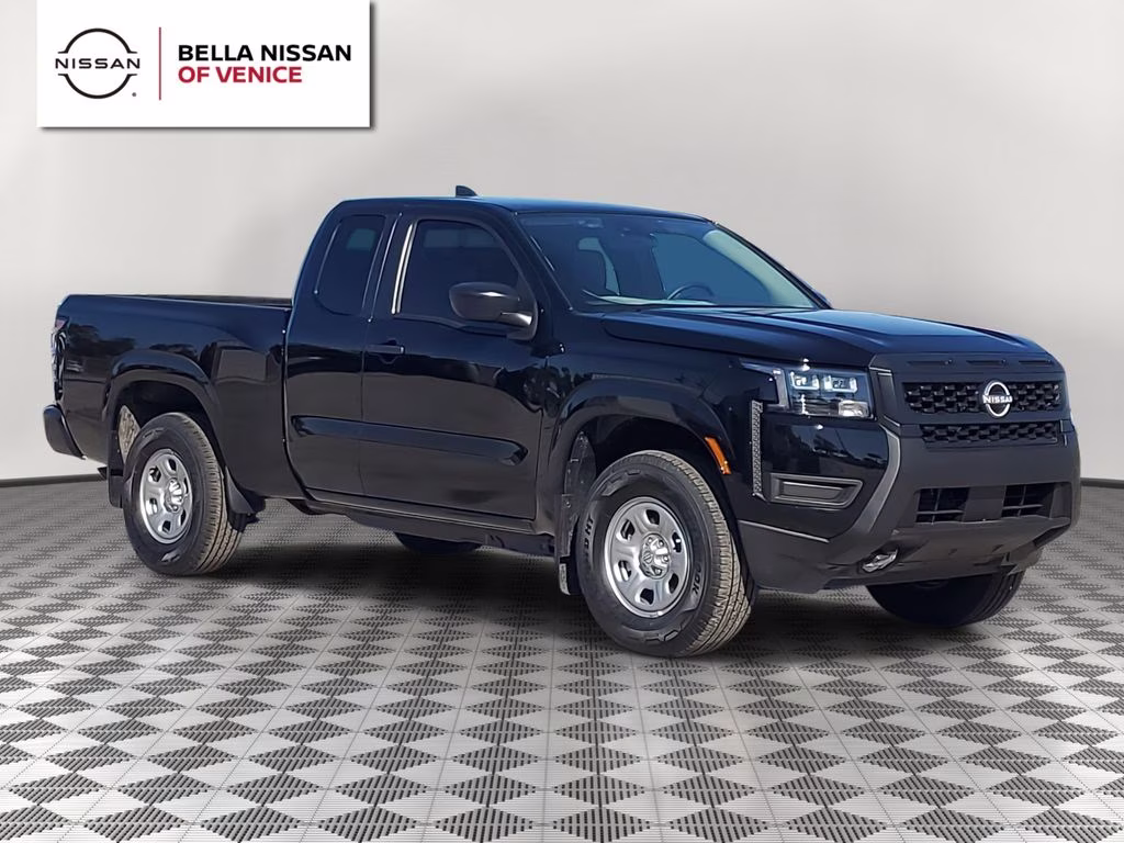 2026 Super Black Nissan Frontier S 4X4 Truck