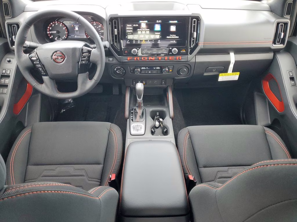 2026 Glacier White Nissan Frontier PRO-4X 4X4 Truck