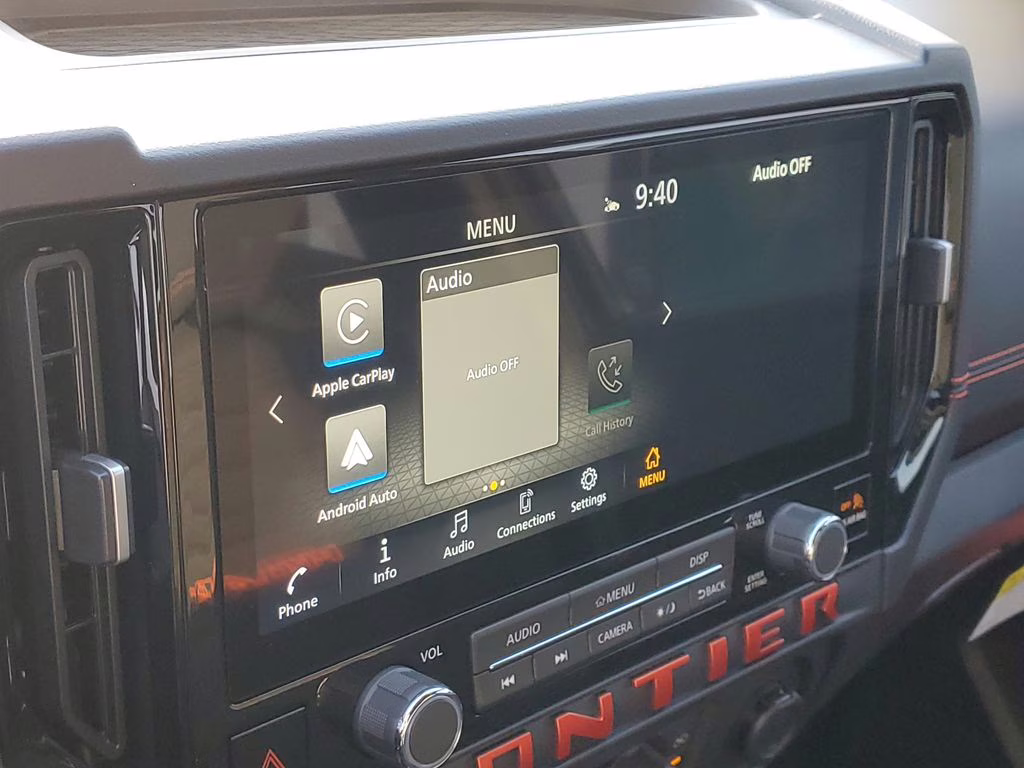 2026 Glacier White Nissan Frontier PRO-4X 4X4 Truck