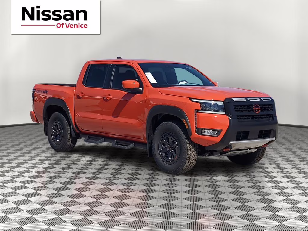 2026 Afterburn Orange Nissan Frontier PRO-4X 4X4 Truck