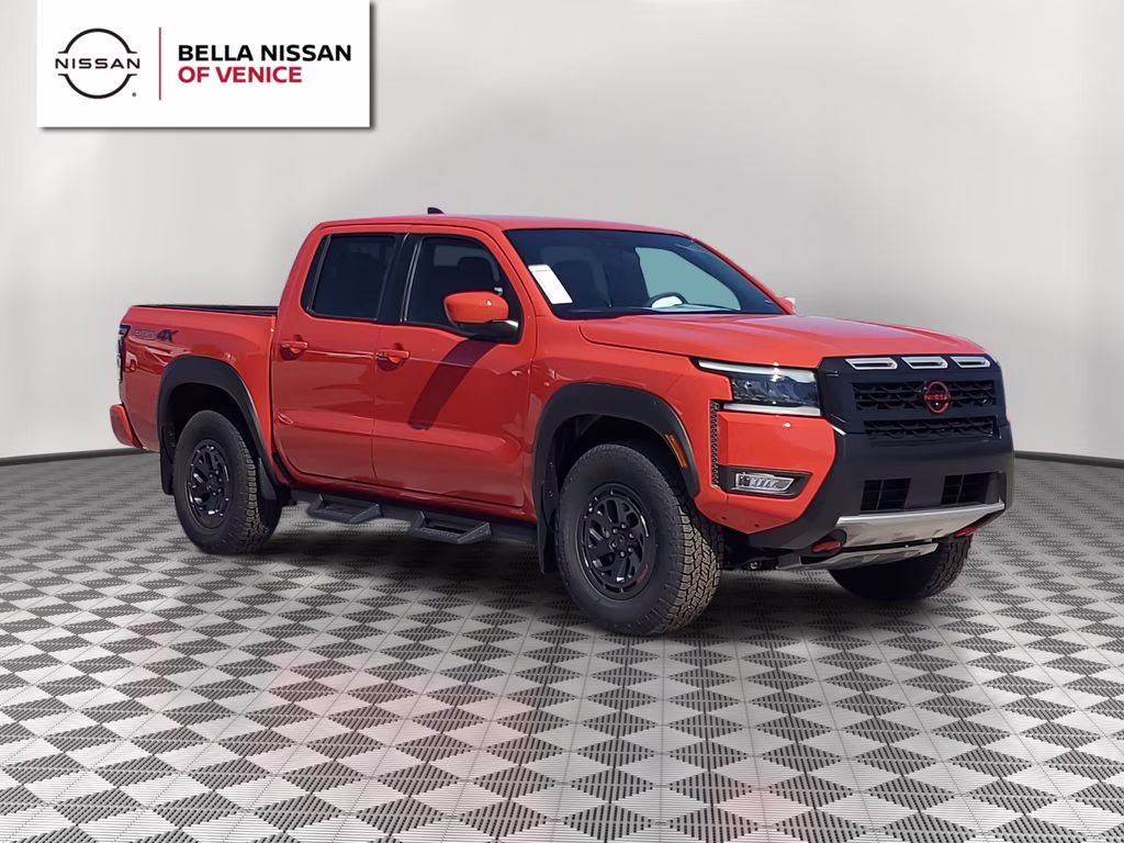 2026 Afterburn Orange Nissan Frontier PRO-4X 4X4 Truck