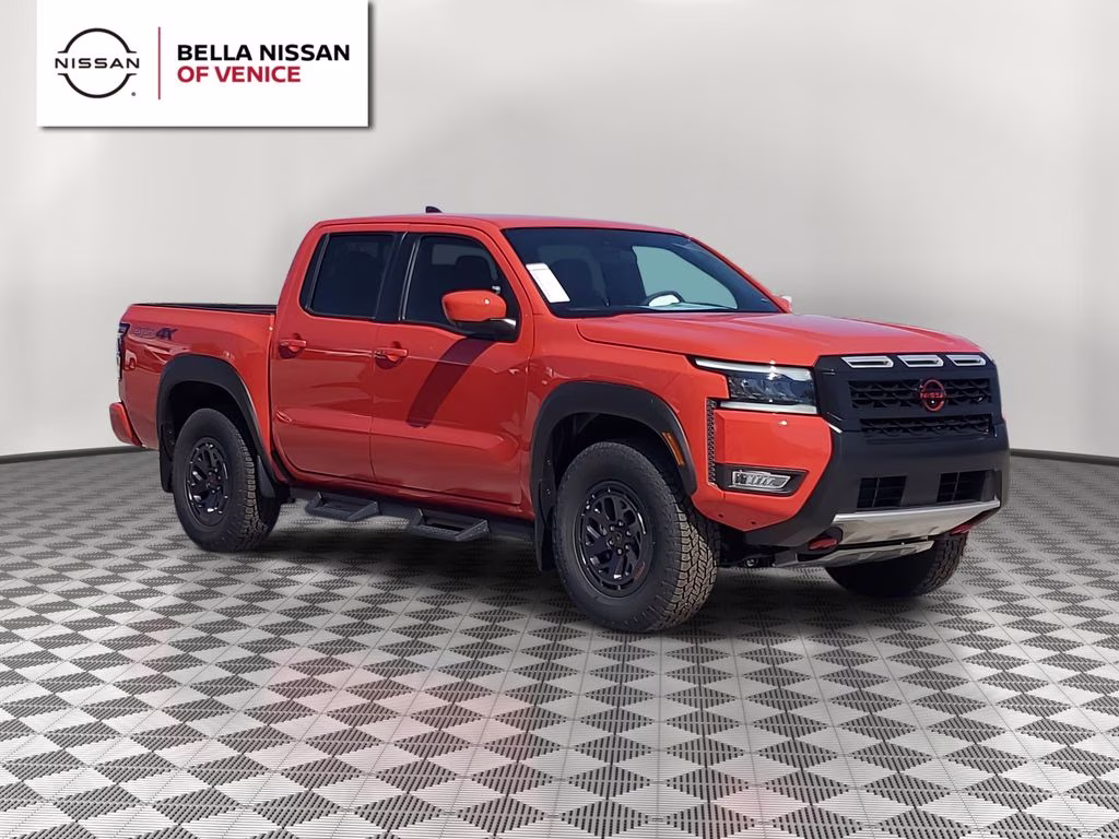 2026 Afterburn Orange Nissan Frontier PRO-4X 4X4 Truck