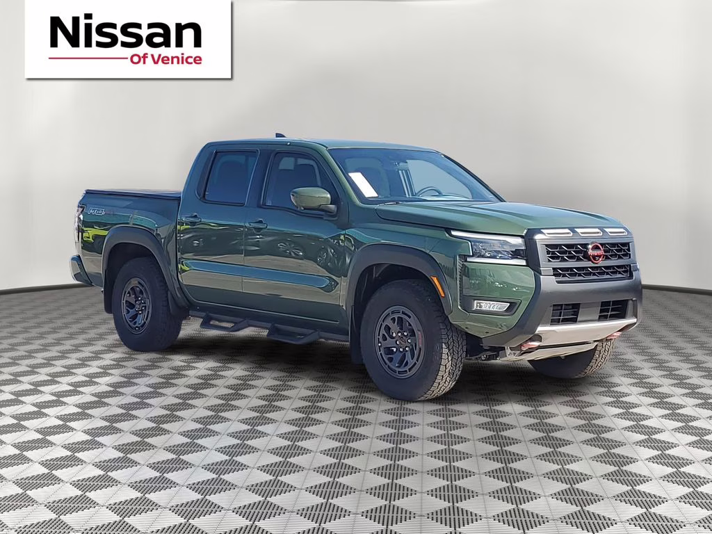 2026 Tactical Green Metallic Nissan Frontier PRO-4X 4X4 Truck