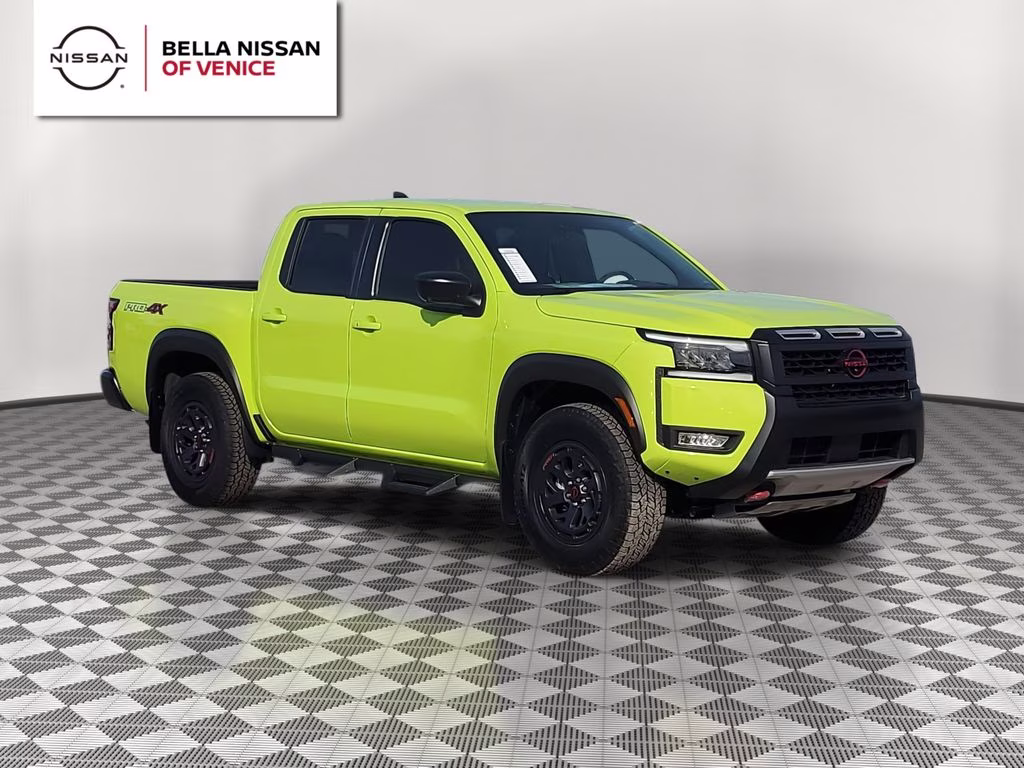 2026 Citrus Strike Nissan Frontier PRO-4X 4X4 Truck