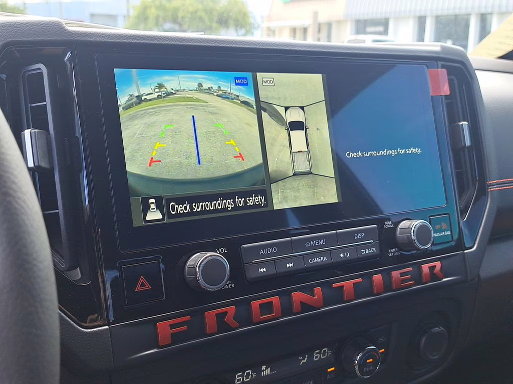 2026 Glacier White Nissan Frontier PRO-4X 4X4 Truck