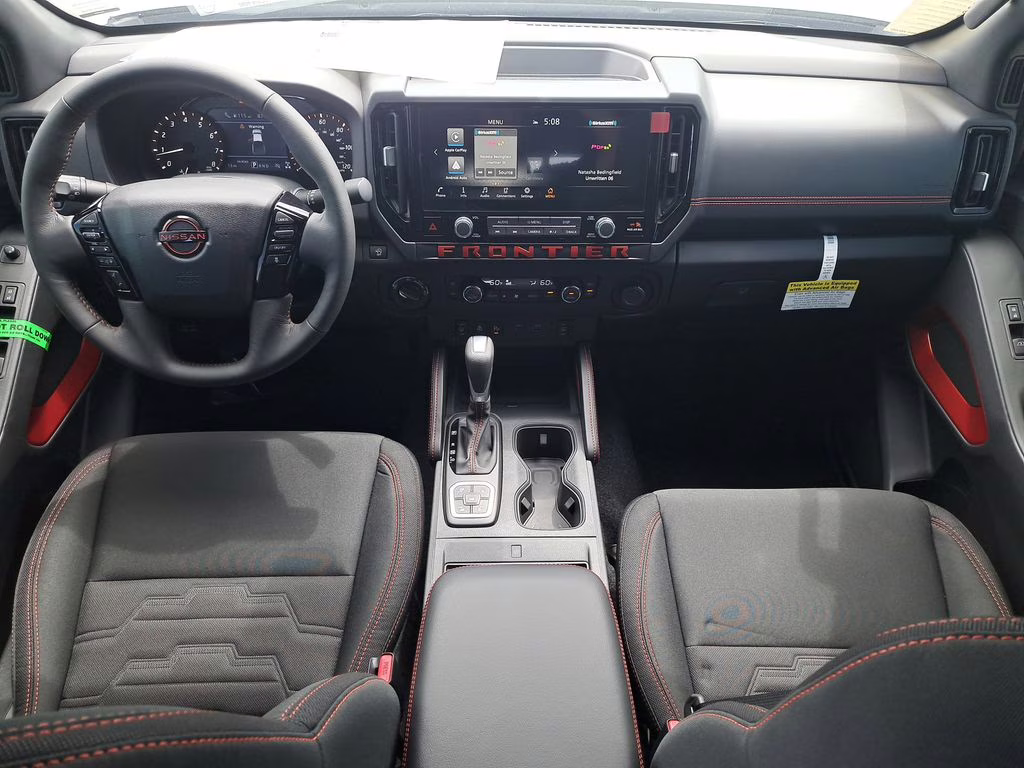 2026 Glacier White Nissan Frontier PRO-4X 4X4 Truck