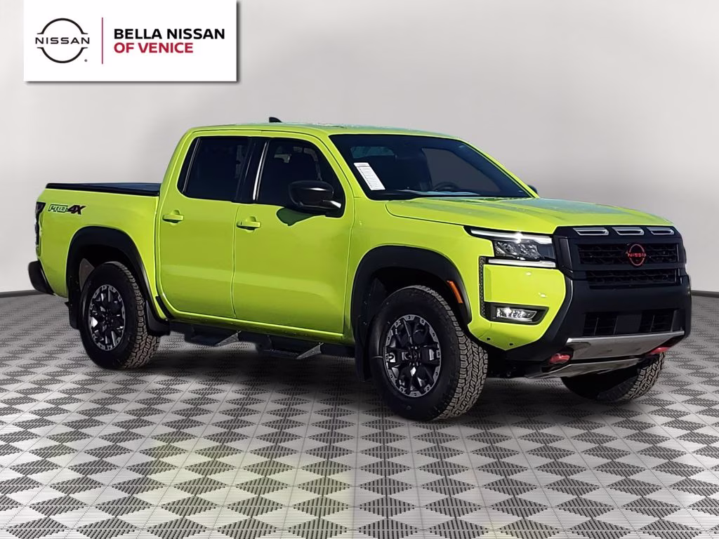 2026 Citrus Strike Nissan Frontier PRO-4X 4X4 Truck