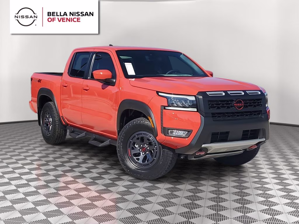 2026 Afterburn Orange Nissan Frontier PRO-4X 4X4 Truck