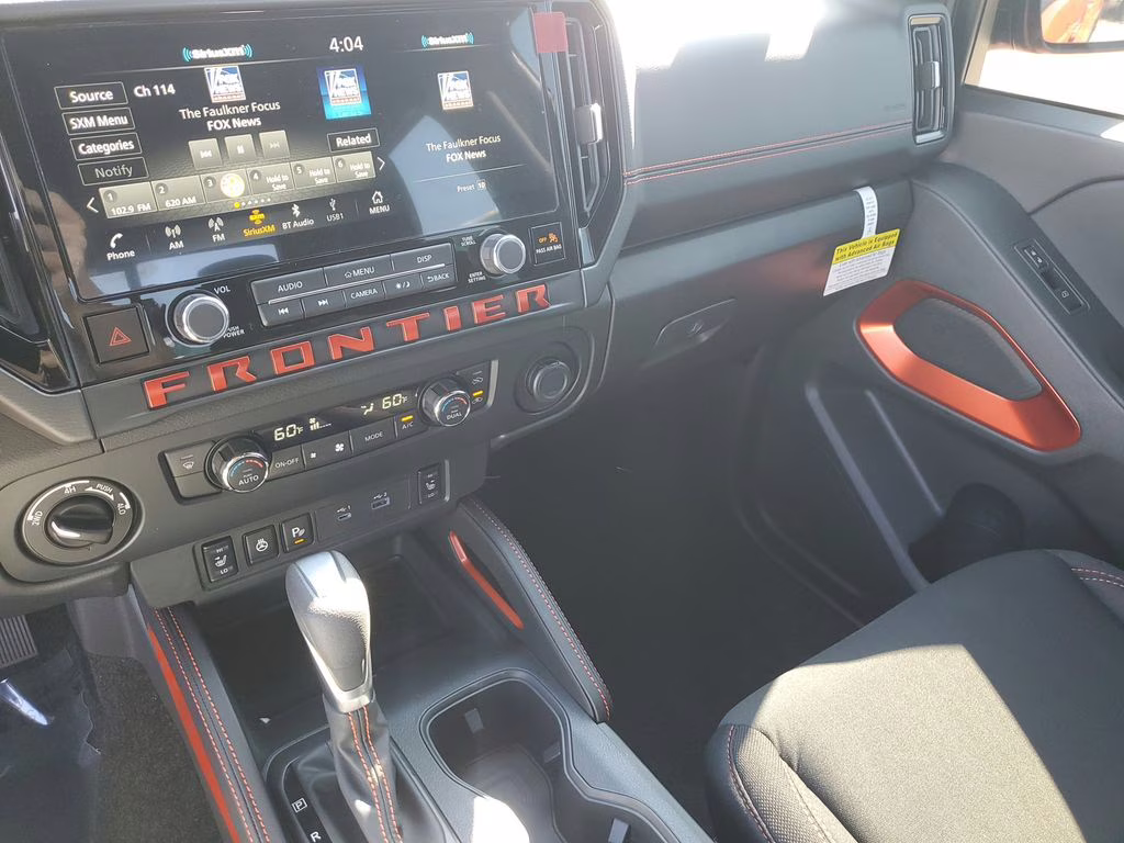 2026 Afterburn Orange Nissan Frontier PRO-4X 4X4 Truck