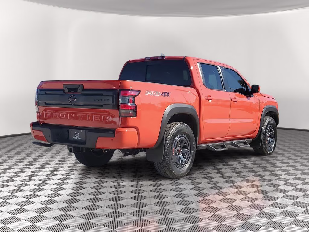 2026 Afterburn Orange Nissan Frontier PRO-4X 4X4 Truck