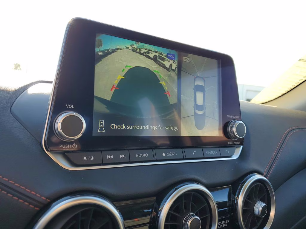 2025 Atlantic Gray/Super Black Nissan Sentra SR FWD Sedan