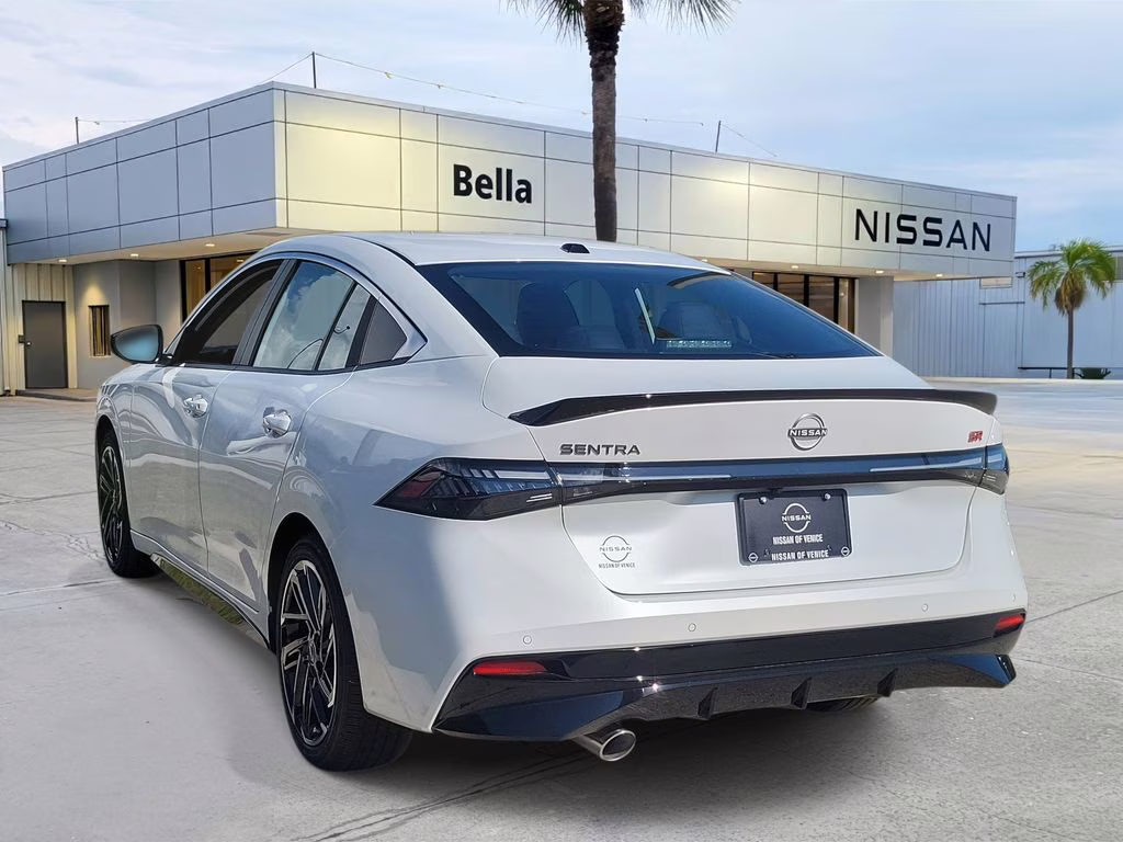 2026 Aspen White Tricoat Nissan Sentra SR FWD Sedan