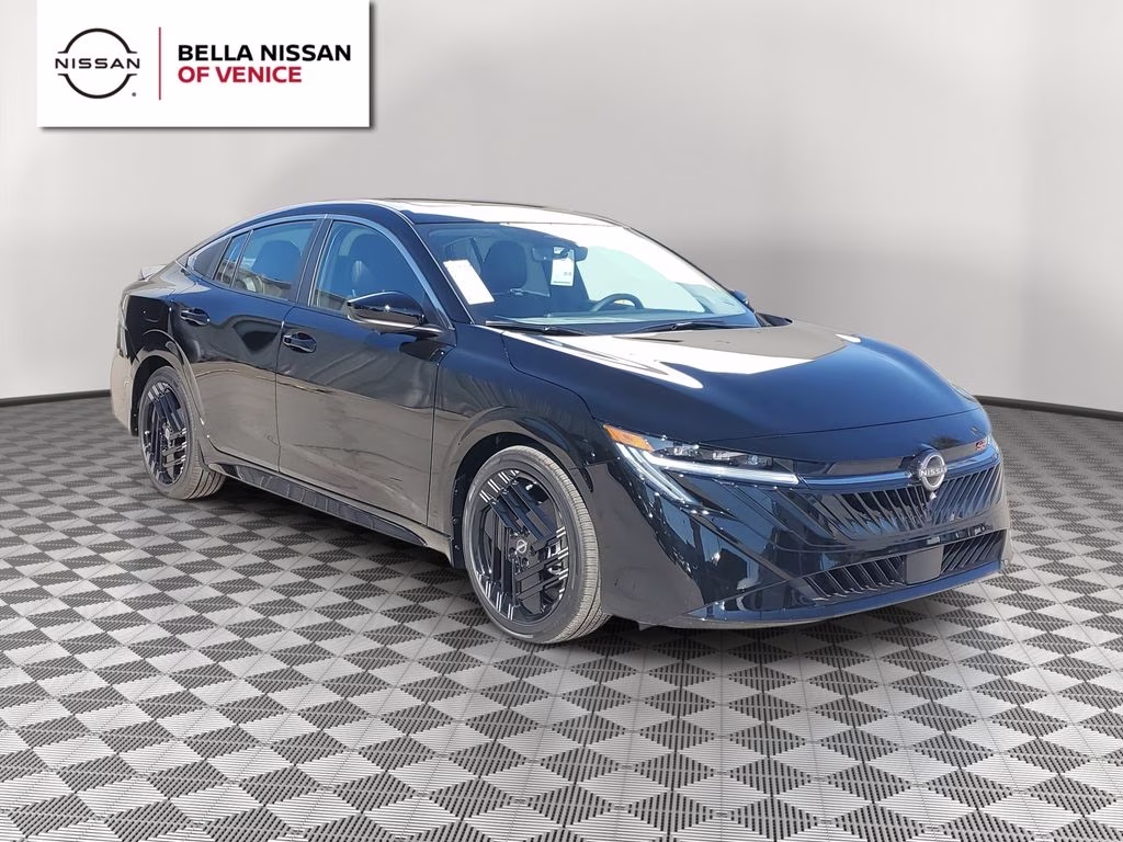2026 Super Black Nissan Sentra SR FWD Sedan