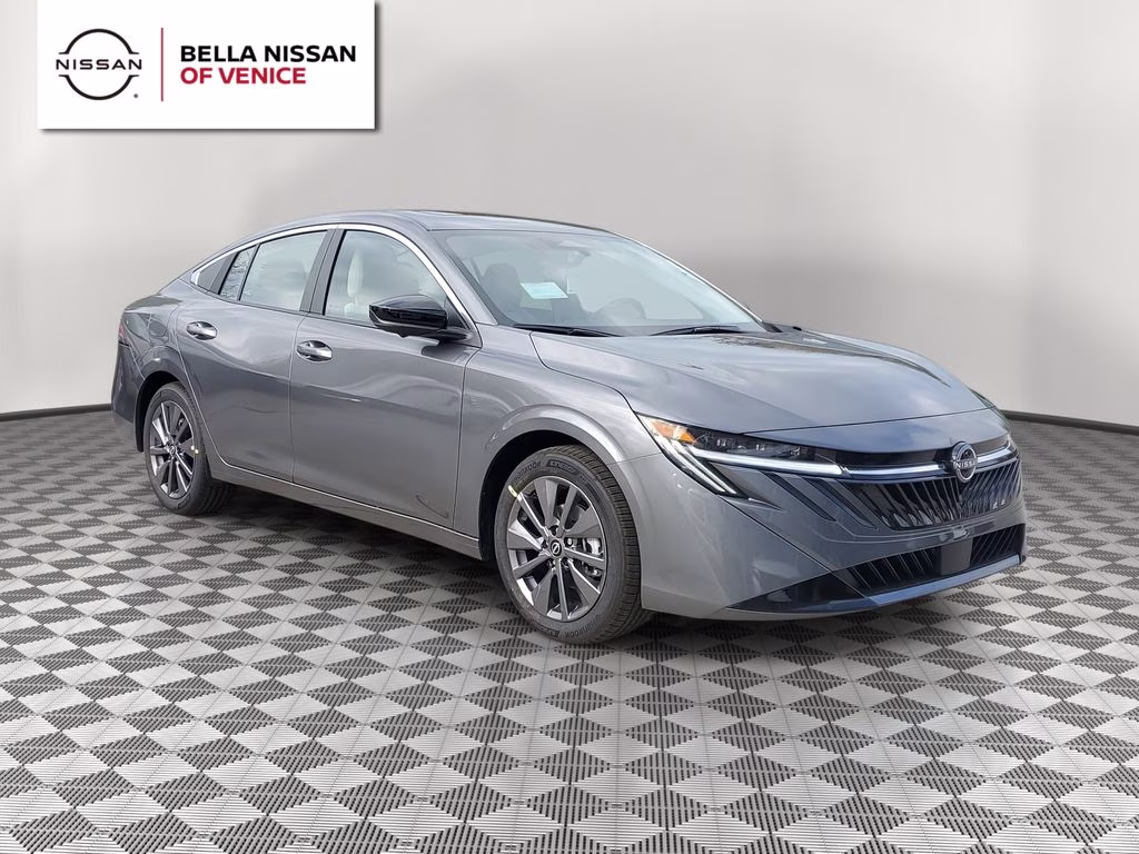2026 Gun Metallic Nissan Sentra SL FWD Sedan