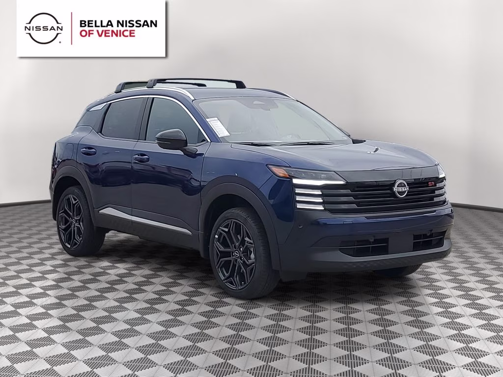 2026 Deep Blue Pearl Nissan Kicks SR FWD SUV