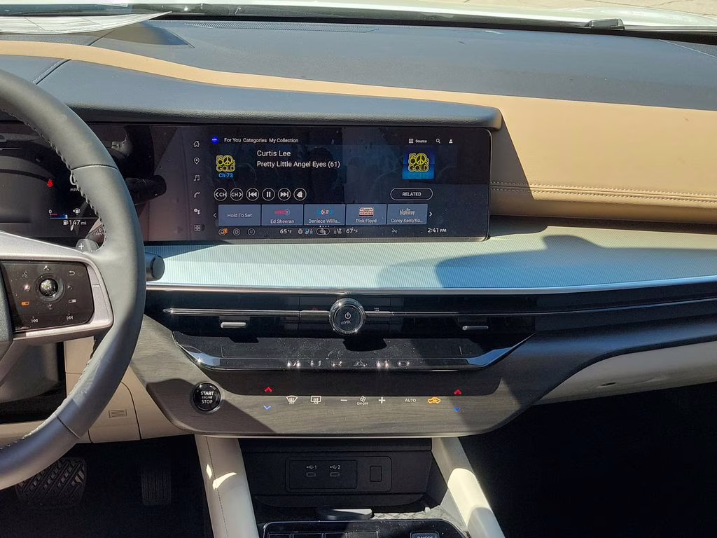 2026 Everest White Pearl Tricoat Nissan Murano Platinum AWD SUV