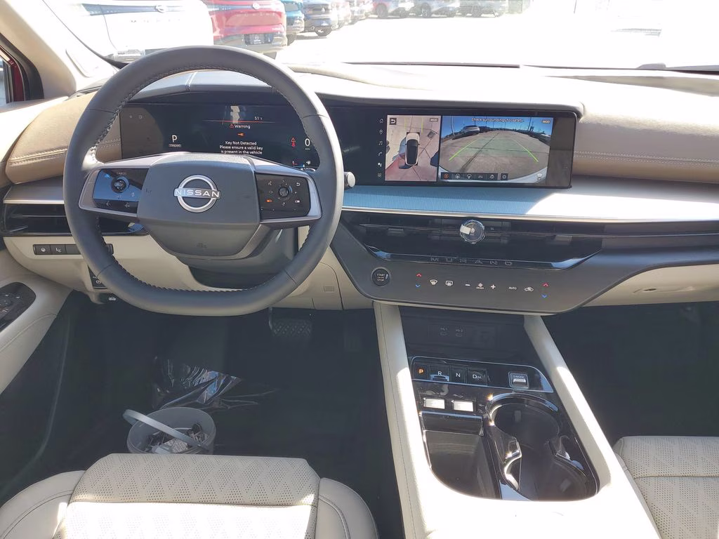 2026 Scarlet Ember/Super Black Nissan Murano Platinum AWD SUV