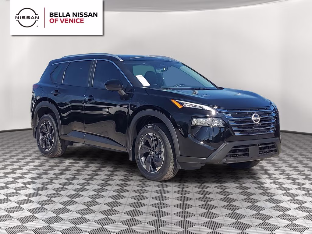 2026 Super Black Nissan Rogue SV FWD SUV