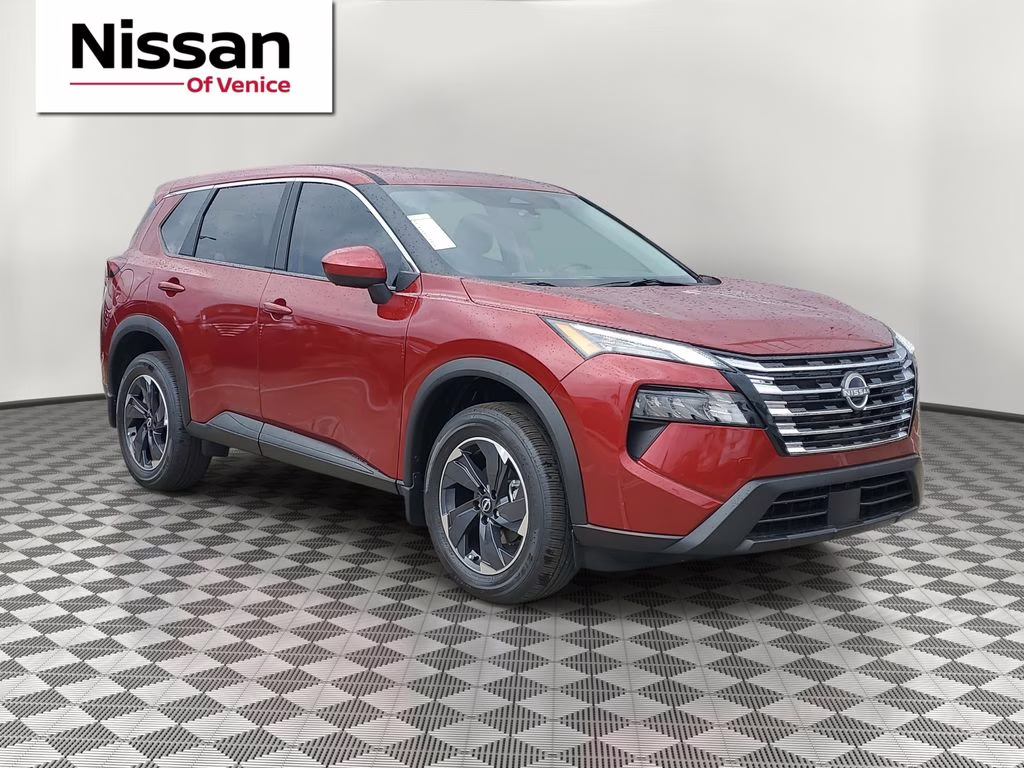 2026 Scarlet Ember Tintcoat Nissan Rogue SV FWD SUV
