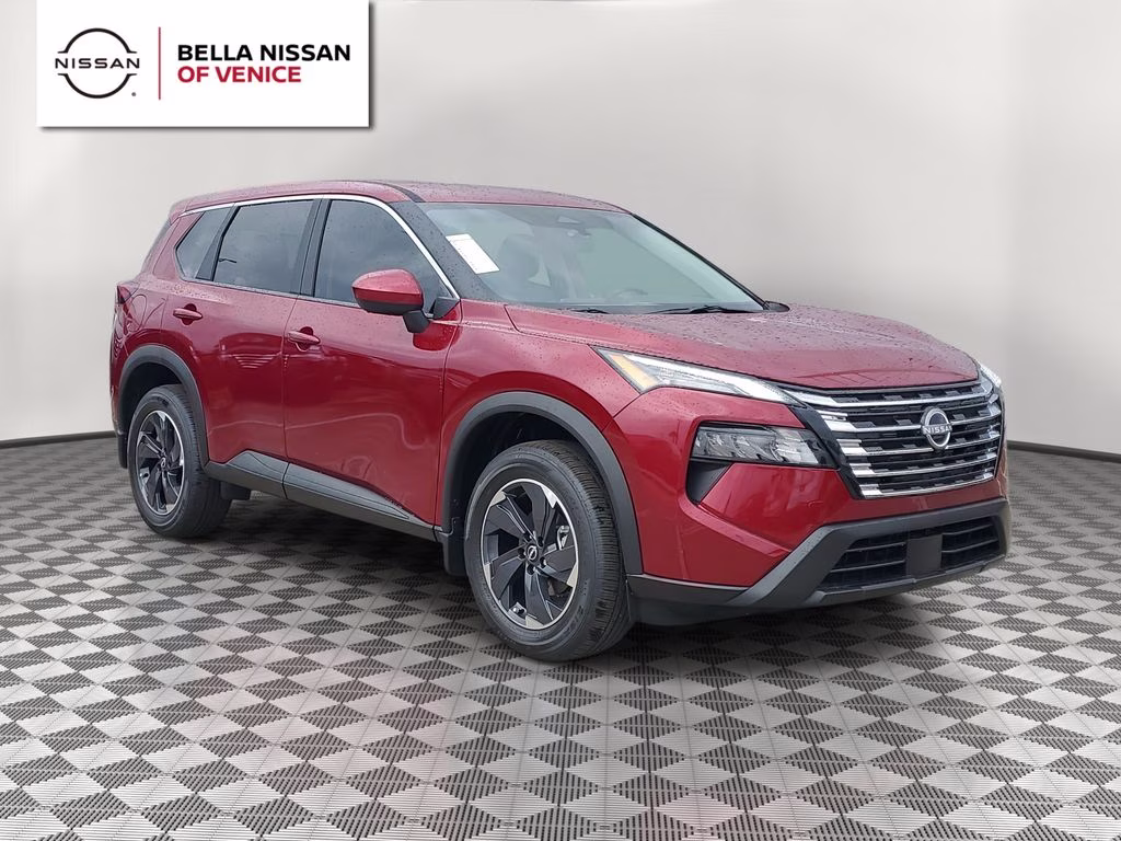 2026 Scarlet Ember Tintcoat Nissan Rogue SV FWD SUV