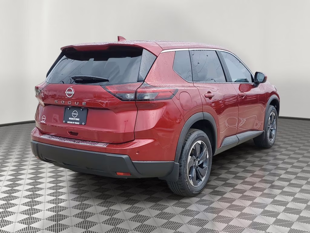 2026 Scarlet Ember Tintcoat Nissan Rogue SV FWD SUV