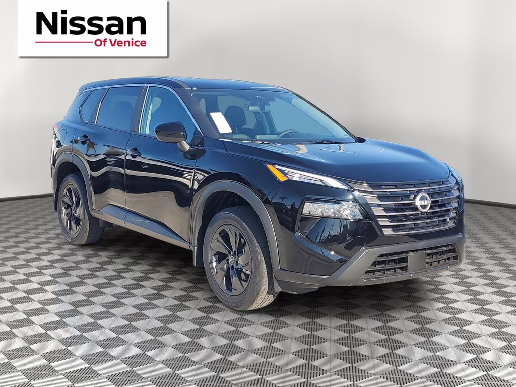 2026 Super Black Nissan Rogue SV FWD SUV