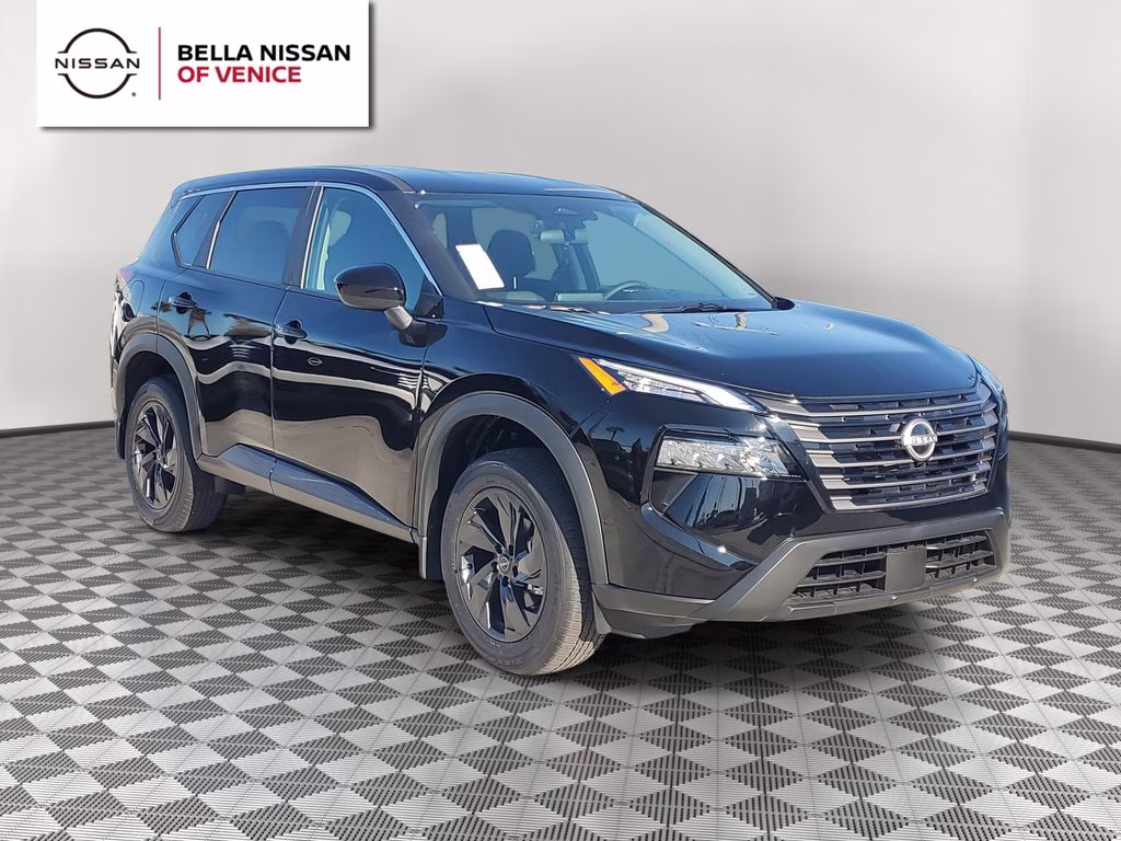 2026 Super Black Nissan Rogue SV FWD SUV