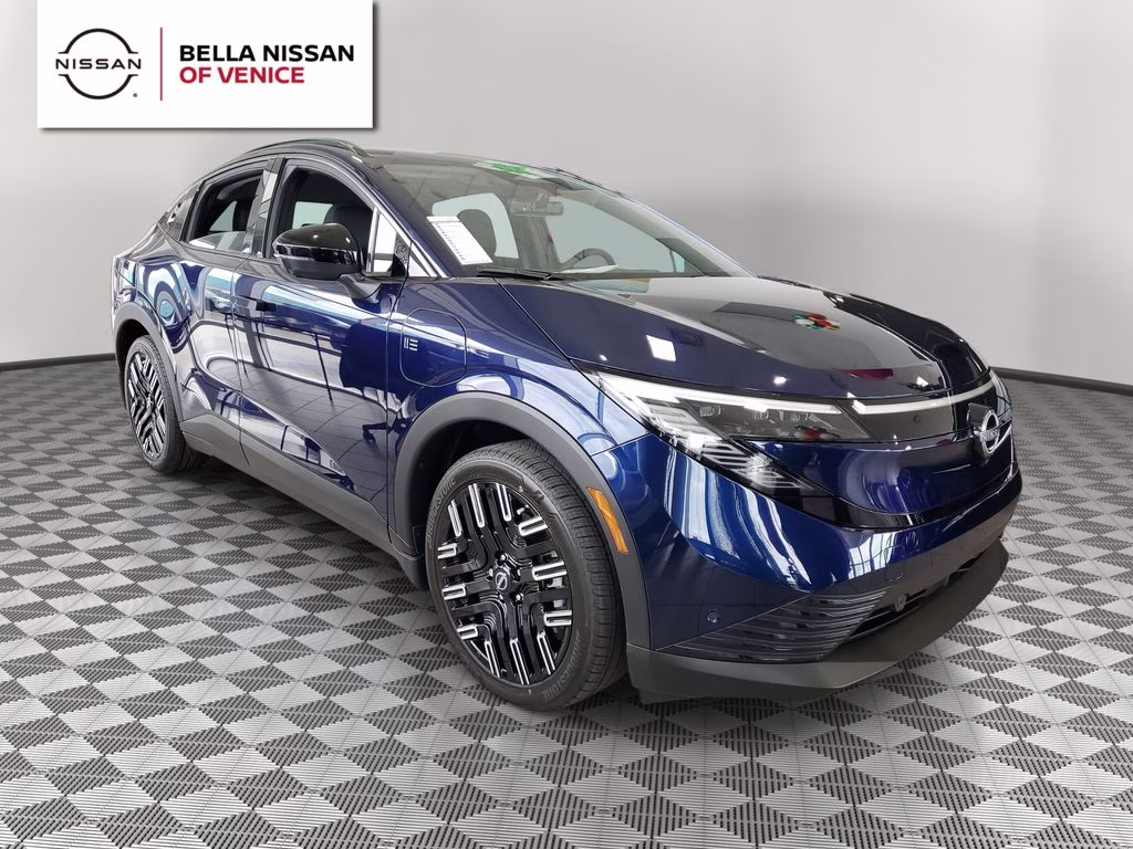 2026 Deep Ocean Blue Pearl Nissan LEAF PLATINUM+ FWD SUV