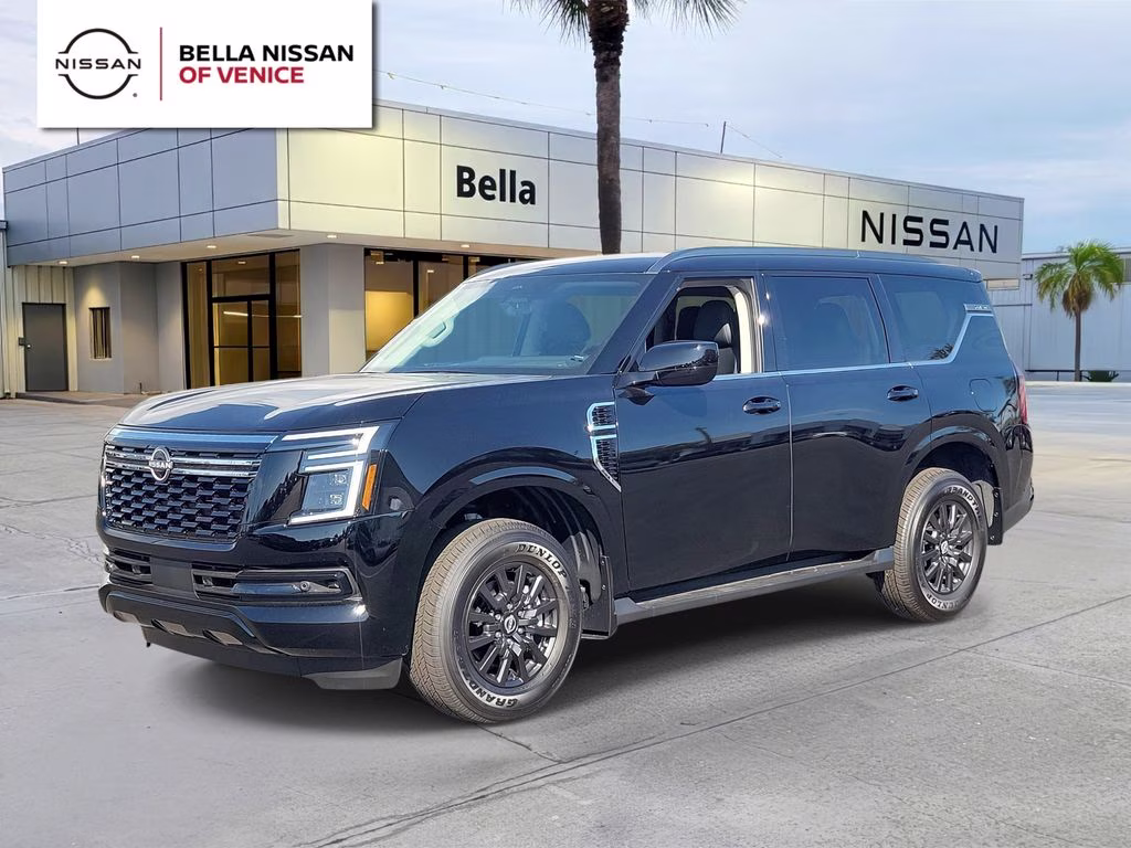 2026 Super Black Nissan Armada SV RWD SUV