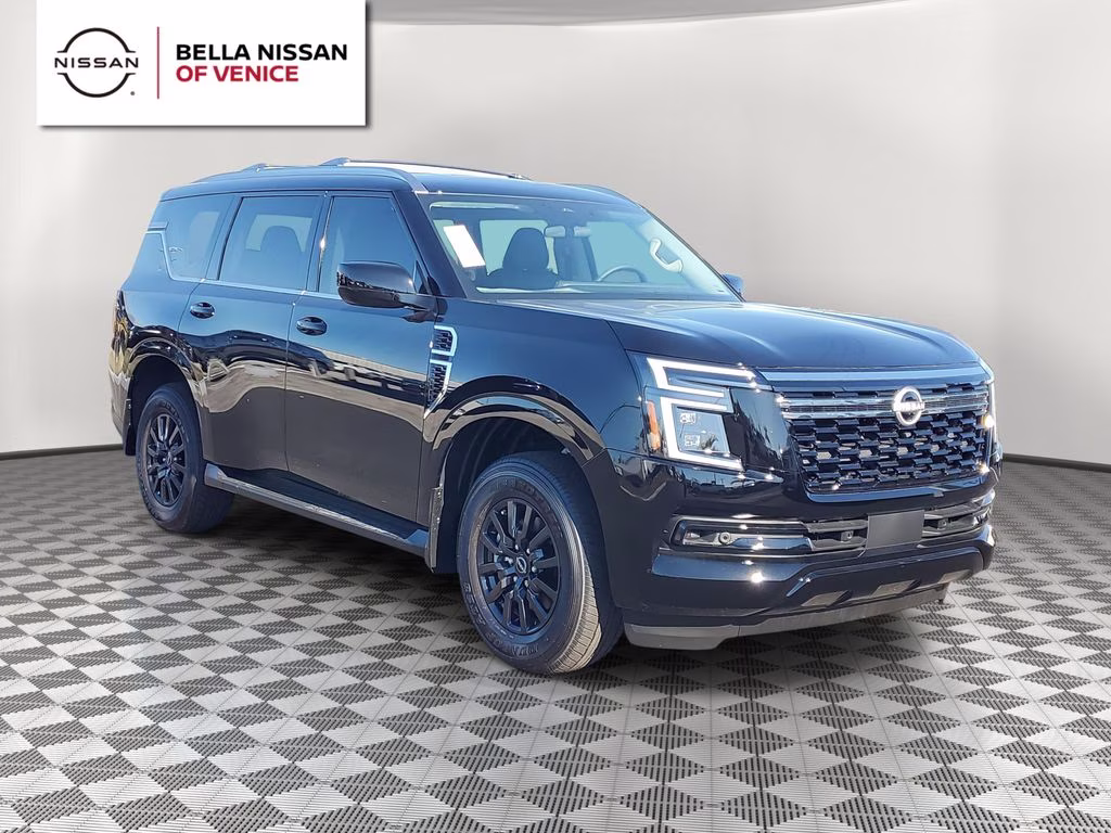 2026 Super Black Nissan Armada SV RWD SUV