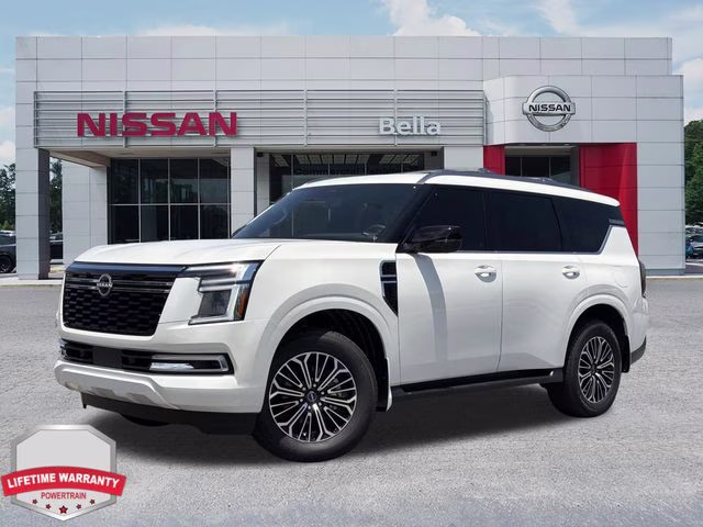 2026 Aspen White Tricoat Nissan Armada SL RWD SUV