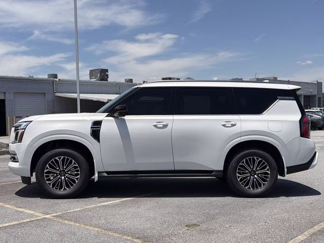2026 Aspen White Tricoat Nissan Armada SL RWD SUV