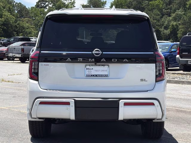 2026 Aspen White Tricoat Nissan Armada SL RWD SUV
