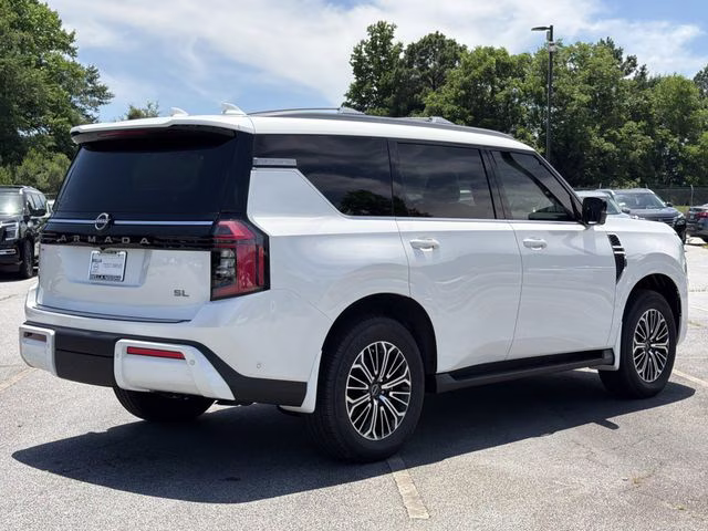 2026 Aspen White Tricoat Nissan Armada SL RWD SUV