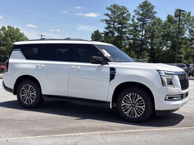 2026 Aspen White Tricoat Nissan Armada SL RWD SUV