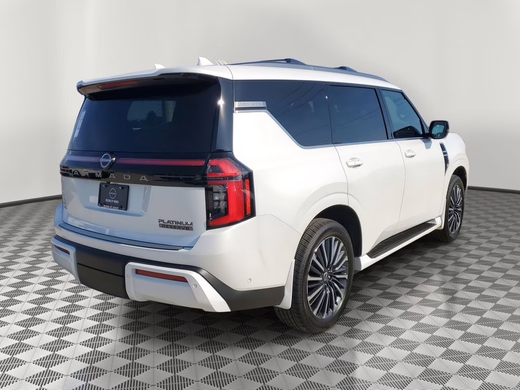 2026 Everest White Pearl Tricoat Nissan Armada Platinum Reserve 4X4 SUV