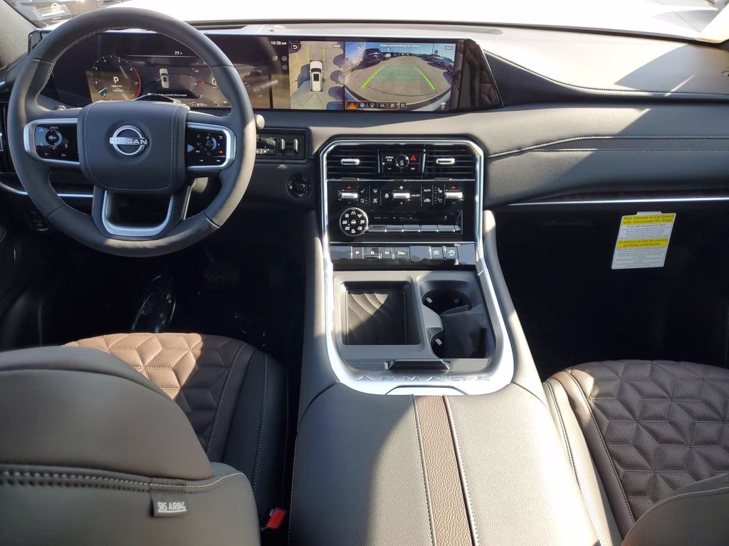 2026 Everest White Pearl Tricoat Nissan Armada Platinum Reserve 4X4 SUV