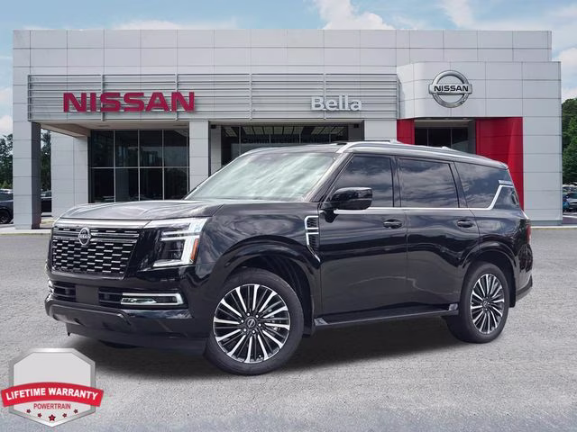 2026 Super Black Nissan Armada Platinum Reserve 4X4 SUV