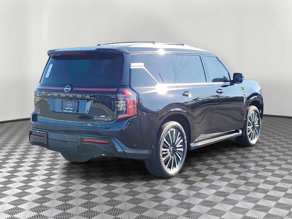 2026 Super Black Nissan Armada Platinum Reserve 4X4 SUV