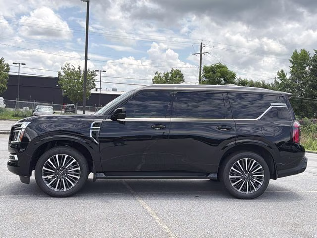 2026 Super Black Nissan Armada Platinum Reserve 4X4 SUV