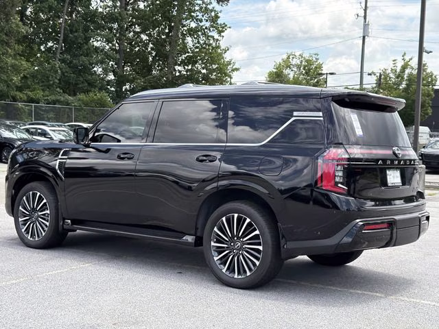 2026 Super Black Nissan Armada Platinum Reserve 4X4 SUV